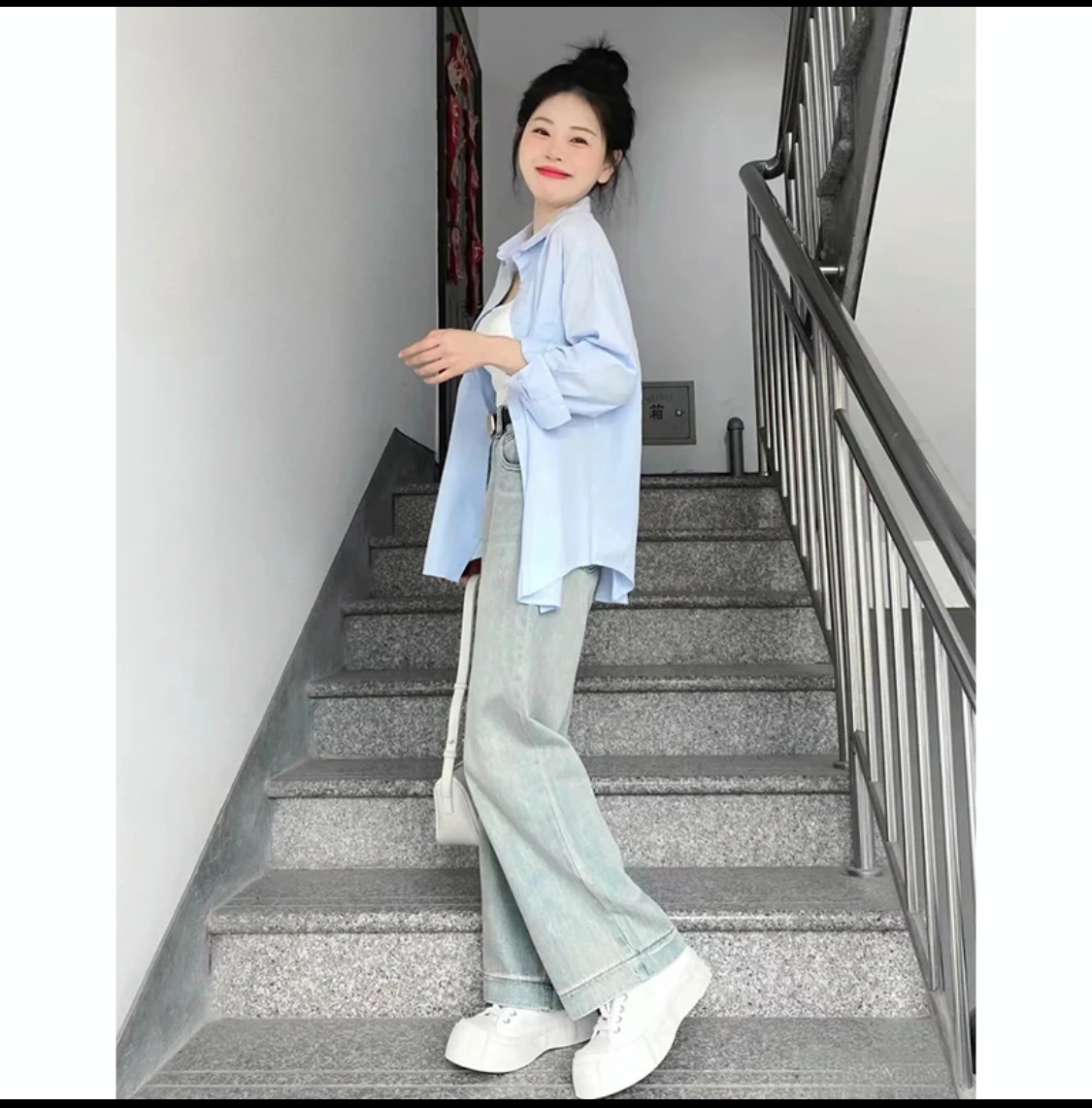 Woman's big shirts